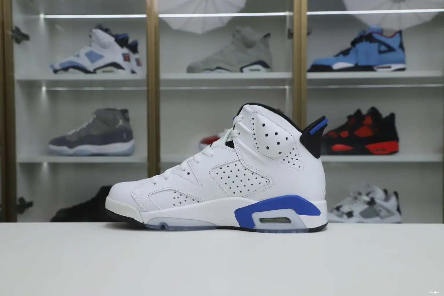 6 JORDAN BLUE SPORT RETRO AIR Kimikick 0512